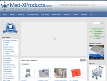 Tablet Screenshot of med-xproducts.com